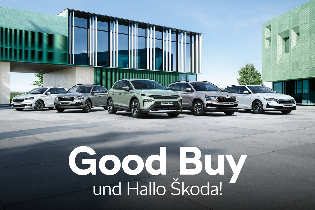 Good Buy und Hallo Škoda!