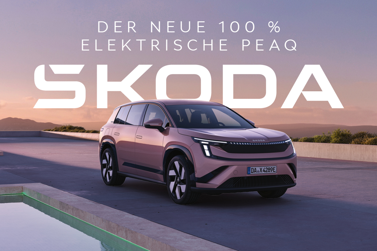 Der neue 100% Elektrische Škoda Peaq