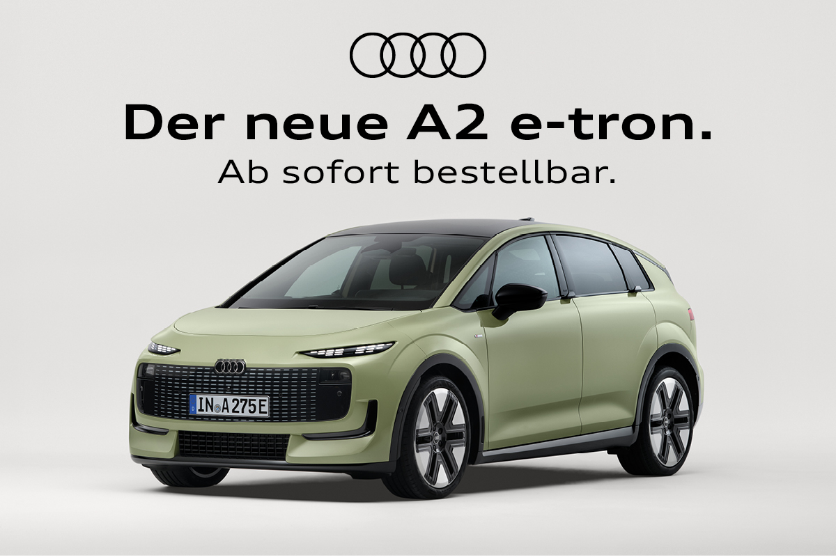 Der neue Audi A2 e-tron.