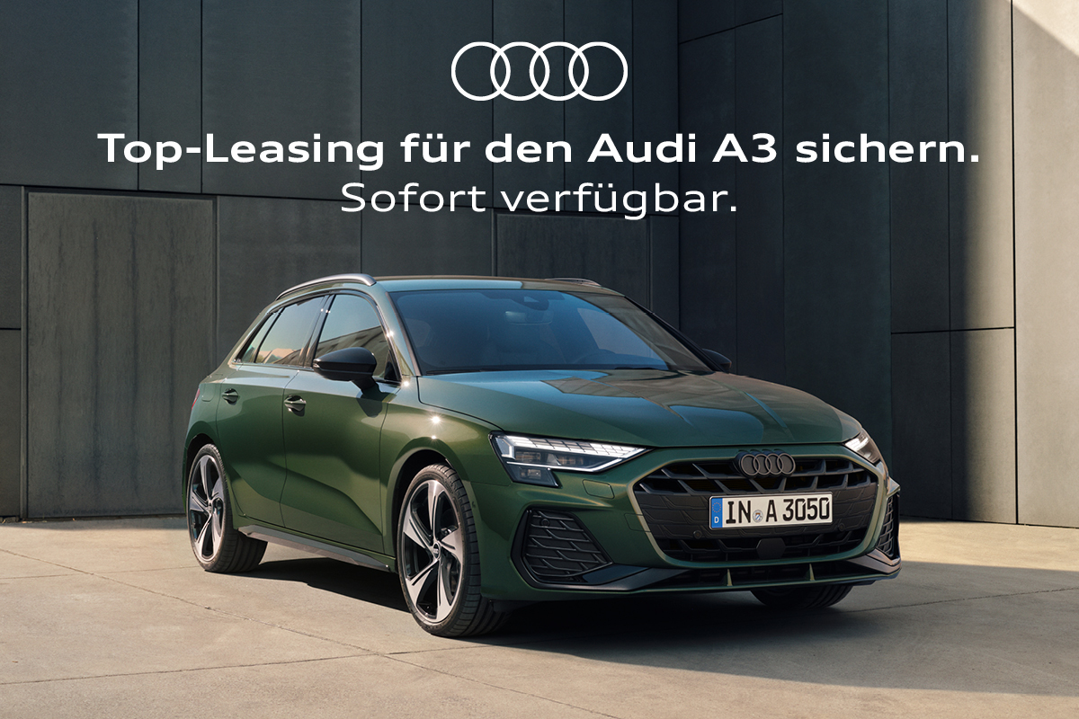 Der Audi A3 Sportback.