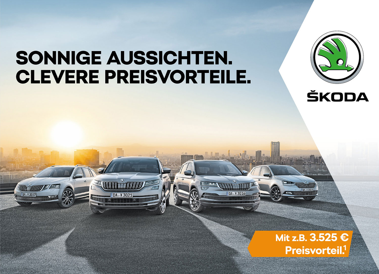 Sonnige Aussichten. Clevere Preisvorteile.