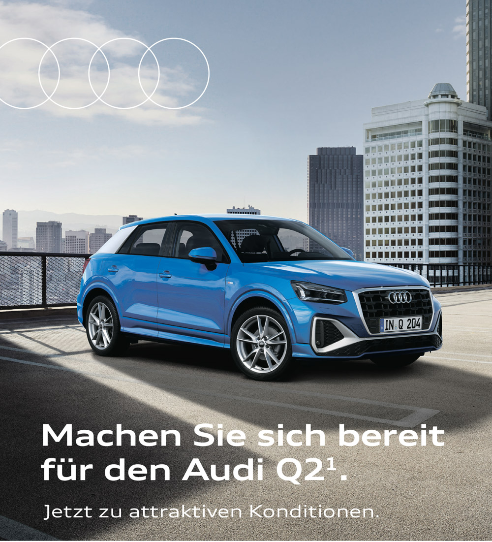 Machen Sie sich bereit für den Audi Q2.